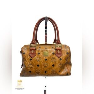 MCM Small Boston Bag